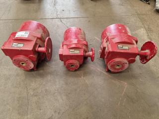 3 x Trojan Crane Fluid Pumps  (2x CE350, 1x CE100)