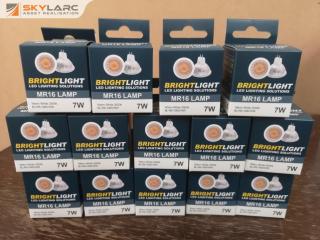 14x MR16 LED 7W Light Bulb Lamps by BrightLight, New