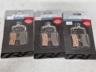 3x Sets of TRP Bike Disk Brake Pads Q10TS