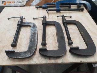 3 x 250mm Engineering Clamps