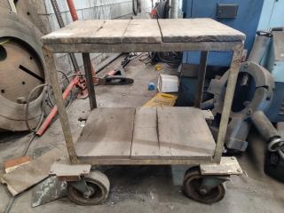 Workshop Heavy Duty Mobile Shelf Trolley