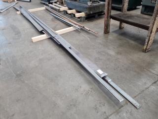 12x Assorted Flat Steel Lengths