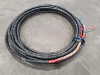 21 Metres of 35mm Aluminium Cable with Copper Screen