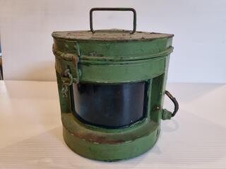 Antique Steamship Starboard Navigation Light Assembly 