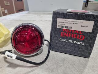 Royal Enfield OEM Motorcycle LED Tail Lamp Assembly, New