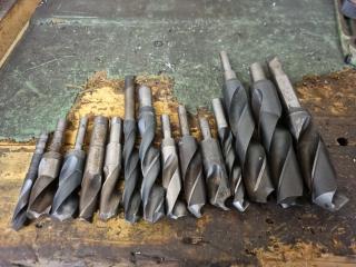 14 x Large Drill Bits 