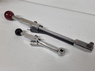 2x Vintage 1/4" & 3/8" Drive Torque Wrenches