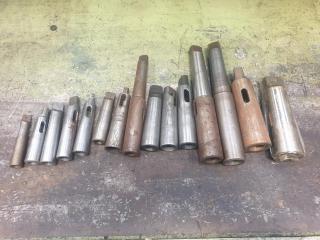 16 x Morse Taper Adapters