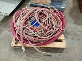 Assorted Industrial Hoses and Fittings