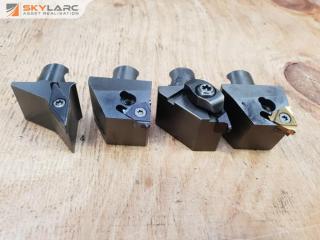 4 x Kennametal KM25 CNC Lathe Tool Holders