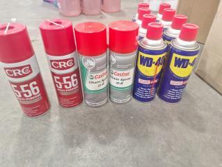 Lot of Multipurpose Spray Lubricants