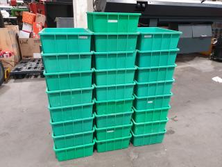 25 Mini Staka 10L Storage Boxes