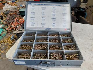 EDL Surefix Wood Screw Assortment Case Zinc Chromate