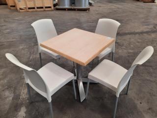 Cafe Style (Collapsible) Table and Chairs Set