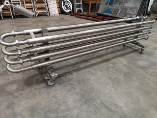 3400mm Stainless Steel Industrial Heat Exchanger Unit