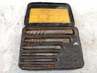 Vintage Dormer Screw Extractor Set, Complete