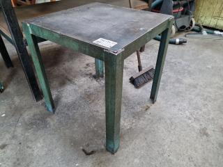 Small Steel Workshop Table