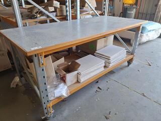 Mobile Racking Workshop Bench 