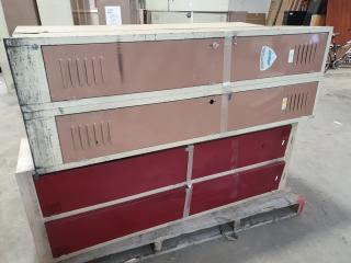 4x 2 Door Locker Units