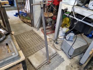 Workshop Machine Skate Trolley