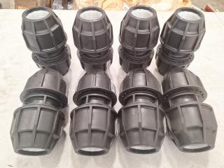 8 x MDC40 40mm Couplings