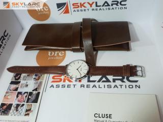 Cluse La Bohème Silver/Brown Watch