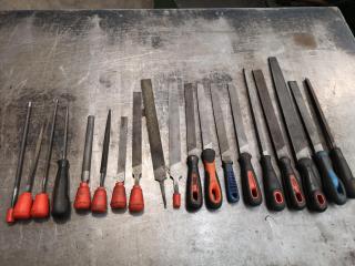 19x Assorted Hand Metal Files