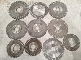 10 x Milling Cutters