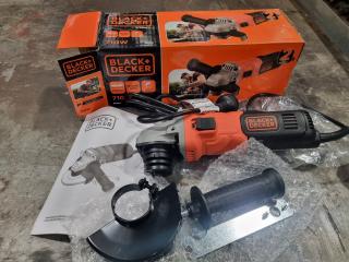 Black & Decker 115mm Corded Angle Grinder