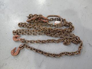 Steel and Tube 4 Leg 10mm Lifting Chain Sling
