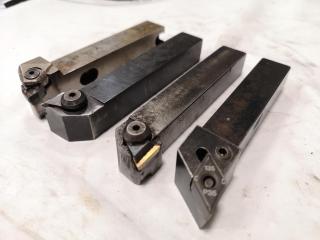 4x Assorted Lathe Turning Tools