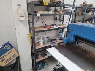 Workshop Shelving Assembly.