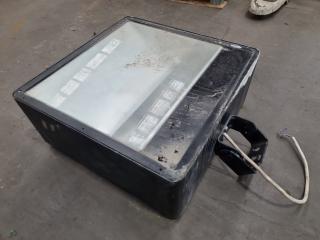 Commercial Exterior Halogen Light Assembly