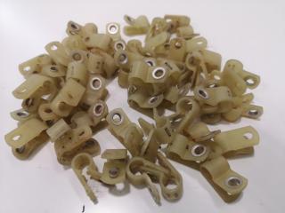 60x Aviation Plastic Loop Clamps for Wire Support Type MS25281 R5