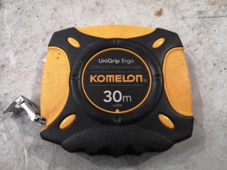 Komelon UniGrip Ergo 30m Compact Long Steel Measuring Tape