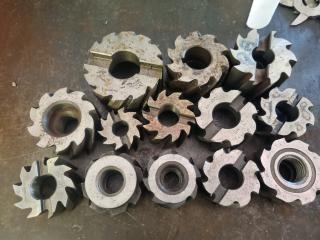 Assorted Milling Machine Tooling 