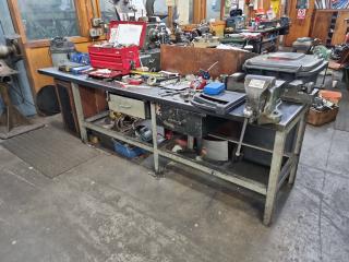 Heavy Duty Workbench with Vice 