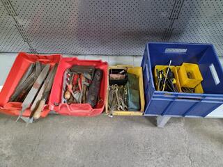 Assorted Mixed Handtools, Files, & More