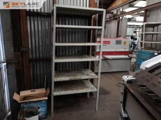 Adjustable Steel Workshop Shelving Unit by Dexion