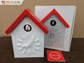 Magis Quality Italian Made Modern Wall Cu Clock, New