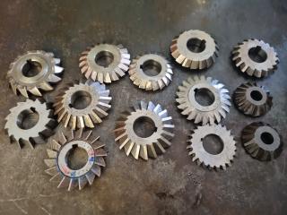 Large Lot of Milling Machine Blades 