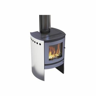 Bosca Spirit 550 Stainless Wood Fire, New