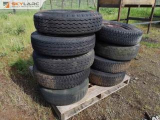 13x 14-Inch Steel Trailer Tyre Wheels w/ Tyres