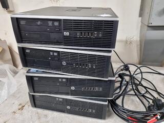 4x HP Compaq 8200 Elite SFF Computers w/ Intel Core i7