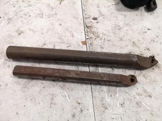 2x Sandvik Coromant Indexable Lathe Boring Bars