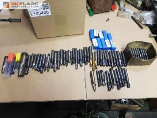 Large Lot of Milling Cutters