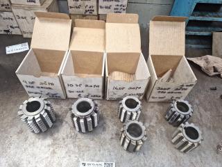 6 x Gear Hobber Cutters