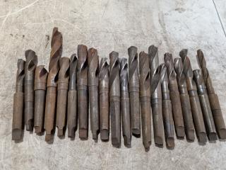 22x Morse Taper Drills, Imperial & Metric Sizes