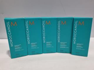 Moroccan Oil Hair Treatment, 5x 100mL Bottles