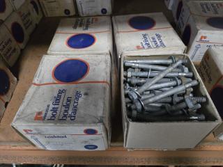 4 Boxes of Concrete Anchor Bolts